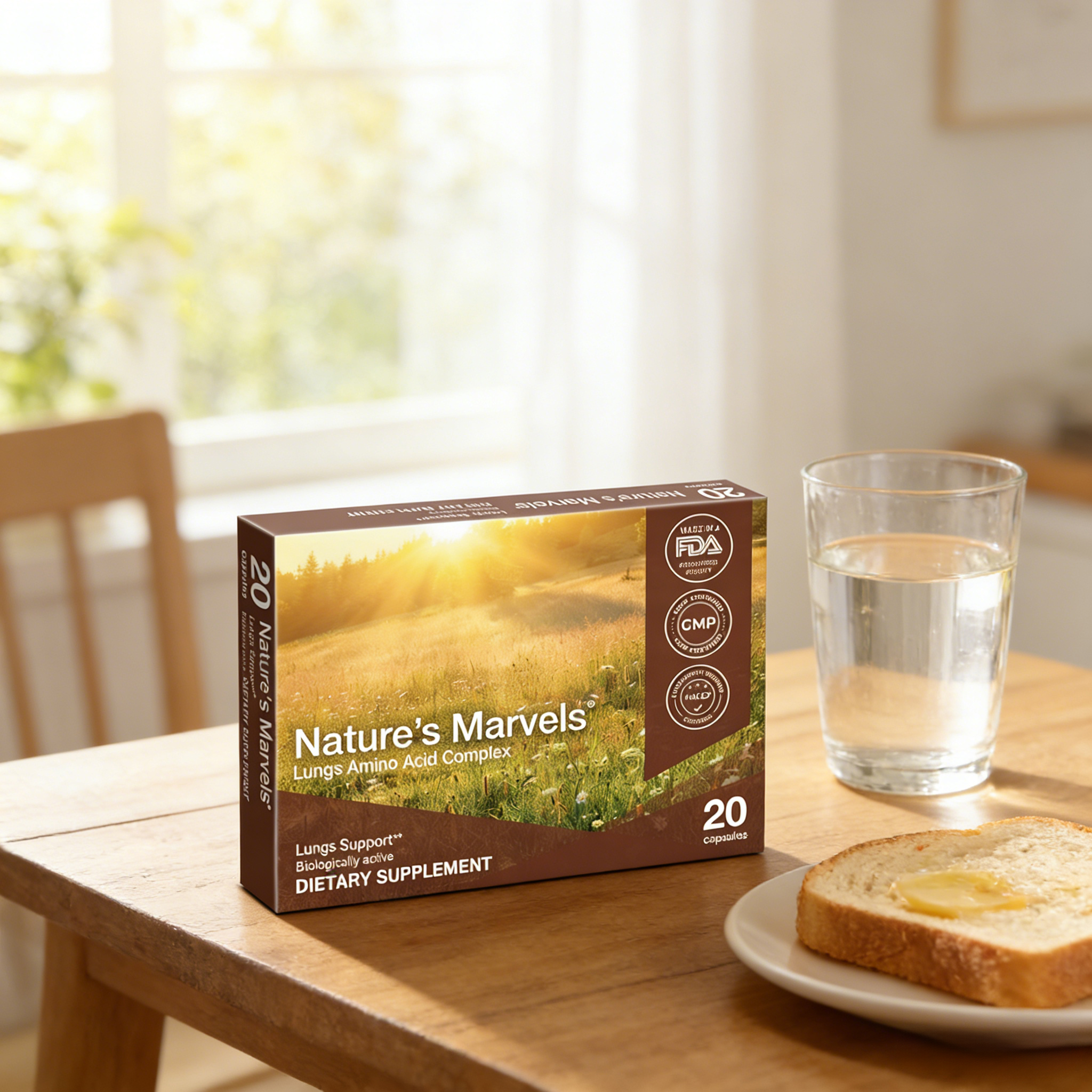 俄罗斯 Lungs 肺、支气管肽 20粒/盒