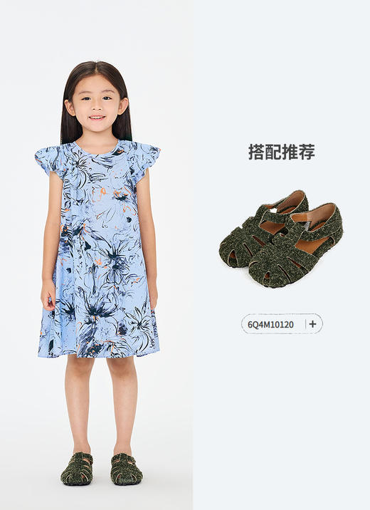 jnby   26年夏款  短袖连衣裙  1Q4G12310 商品图4