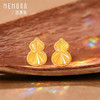 【新品首发】足金黄金炫彩葫芦耳钉精美耳饰 女士礼物MEMORA诗普琳LE496301(线上专供） 商品缩略图5
