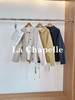 专柜实拍【高智风衣】拉夏贝尔/La Chapelle极简翻领排扣下摆抽绳设计纯棉休闲上衣宽松外套 商品缩略图0