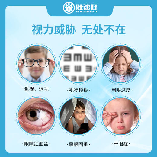 【草本明目贴】急救眼疲劳的护眼神器！100%道地草本配方，医用级亲肤凝胶，清凉渗透！眼干、酸胀、模糊均适配，无年龄限制守护清晰！【娃速好-X】 商品图1