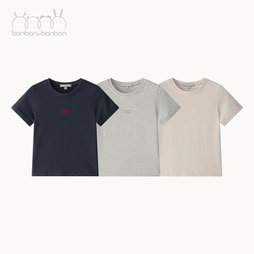 基础针织T恤 商品图0