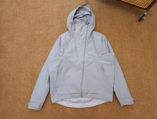 F032519男女双拉链春款冲锋衣情侣款硬壳防风防水户外夹克外套 商品图0