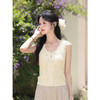 鹿向南【0328/20:00新品前1小时7折限量100件】杏色背心 商品缩略图0