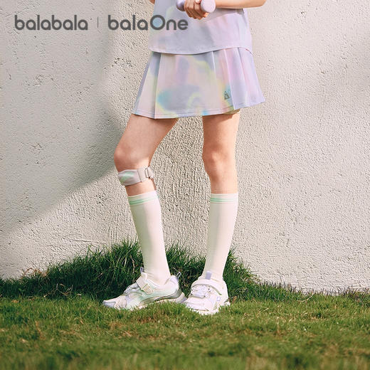 【balaOne】巴拉巴拉童装女童短裙儿童裙子2026夏装新款A型百褶裙 商品图0