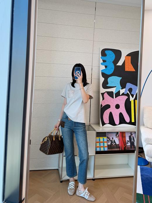 驴家 26年春夏新品爆款米色口袋T恤 商品图6