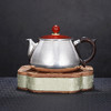 子佩集【弘福胤禧】银S999摆件【COOXHCFO001】茶具红盖锤纹小茶壶2602 商品缩略图0
