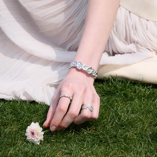 ARSIS 丨 繁绮系列 繁花风影开口戒 商品图1