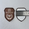 定制深圳市龙岗区坂田小学臂章校徽包边布标姓名贴胸章缝制包邮51 商品缩略图2