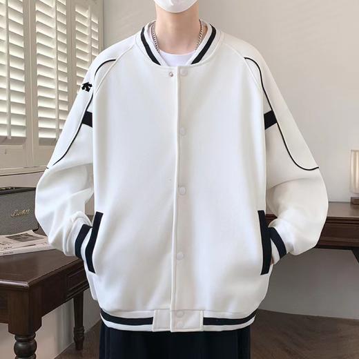 F032522秋季机能风休闲情侣款棒球服飞行夹克冲锋衣外套 商品图5