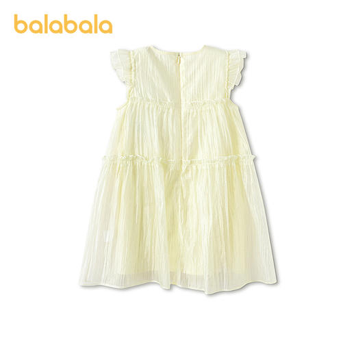 【商场同款】巴拉巴拉童装儿童连衣裙女童2026新款夏季微透薄纱裙 商品图2