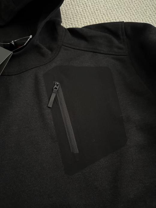 F032542复古百搭户外保暖连帽压胶口袋抓绒衣连帽夹克 商品图12