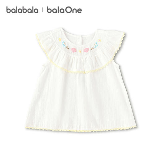 巴拉巴拉童装儿童短袖t恤女童2026新款夏卡通印花上衣基础百搭 商品图4