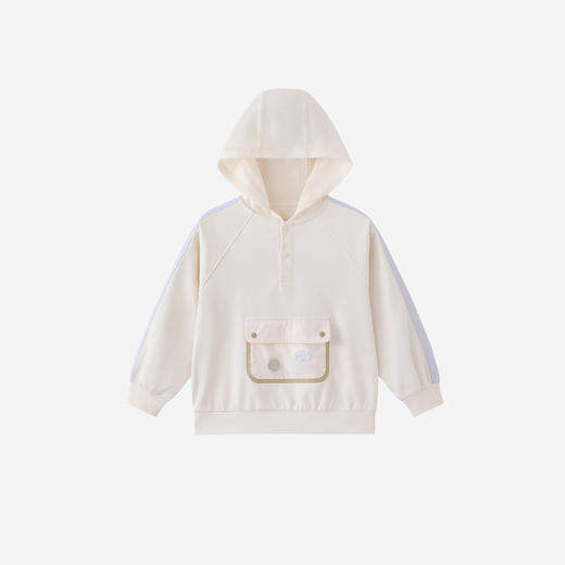 【商场同款】英氏童装儿童长袖连帽卫衣春秋休闲衣服男童上衣百搭 商品图4