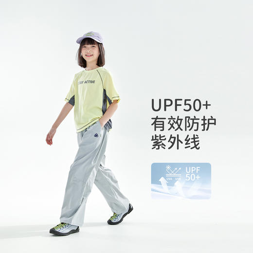 cicochild26年夏季新款中大女童亲肤凉感休闲长裤yc0410003 商品图2