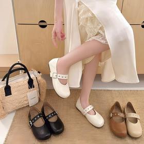 【奢姿甄选】温柔到骨子里‼️【xuxi 法式复古玛丽珍】法式氛围感拉满 软皮不磨脚 通勤百搭 软底舒适 透气性佳 耐磨防滑底