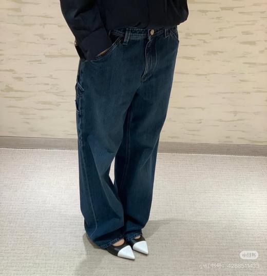 女款logo牛仔裤长裤la025 商品图2