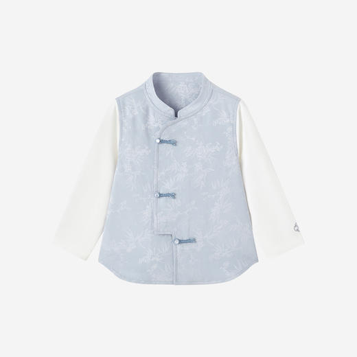 【商场同款】英氏儿童外套男童外套春秋新款男宝宝新中式外套百搭 商品图4