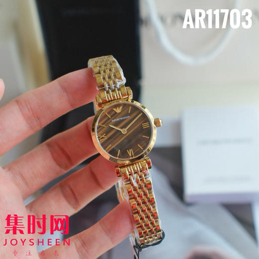 原单阿玛尼AR11703 实木纹 女士腕表
机芯：原装进口石英机芯 商品图0