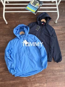 Tommy原单汤米26新款男装防风防水户外徒步软壳夹克外套