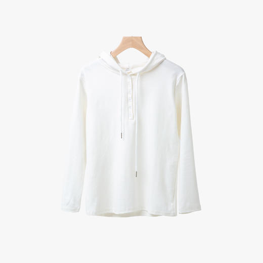 纯棉连帽长袖T 商品图1