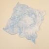 西子/蓝屿森林桑蚕丝春夏天青色大方巾丝巾披肩/SJKX0103 商品缩略图3