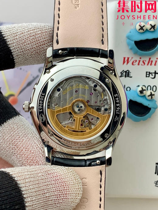 GF积家大师系列1378420"小丑" Master Ultra Thin Réserve de Marche超薄大师动显日历 938一体机 男士腕表 商品图3