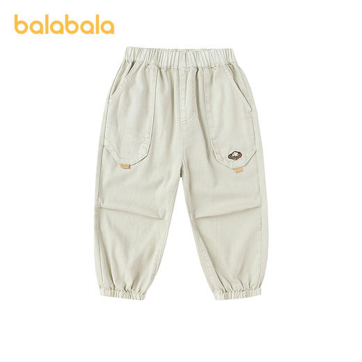 【商场同款】巴拉巴拉童装儿童长裤男童2026新款夏季伞兵束脚裤子 商品图4