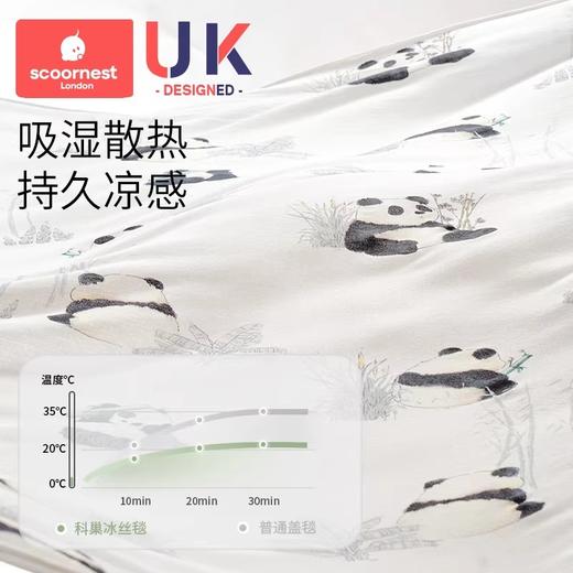 科巢婴儿盖毯宝宝冰丝毯莫代尔夏季薄款儿童空调被新生儿午睡毯子凉被 商品图1