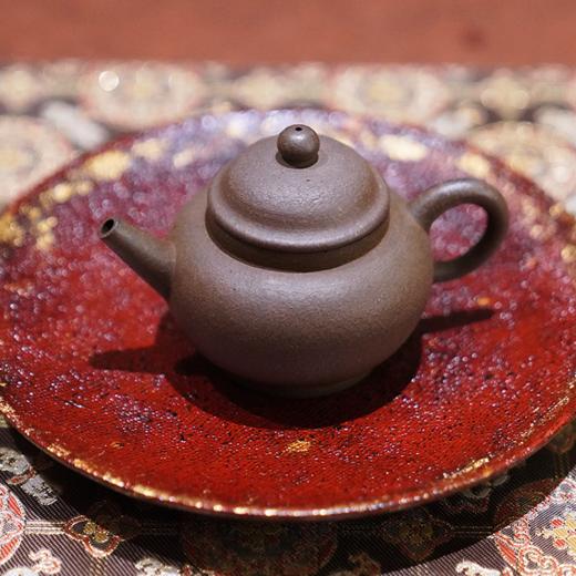 【赤壁霞光非遗大漆盘】金箔朱漆茶盘 商品图0