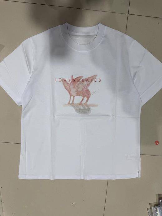 F032574夏季新款飞马刺绣圆领宽松休闲百搭短袖T恤 商品图13