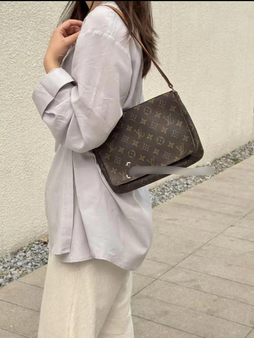 LV 中古 老花 横版 王菲包 商品图3