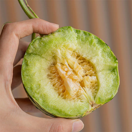 【花美人蜜瓜甜瓜】肉厚细腻，脆甜多汁， 商品图4