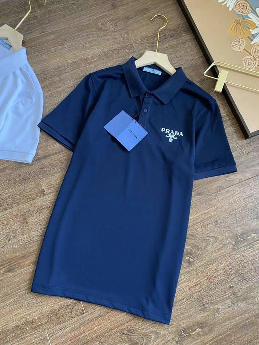 F032568春夏商务短袖吸汗透气休闲日常POLO衫翻领衫 商品图3