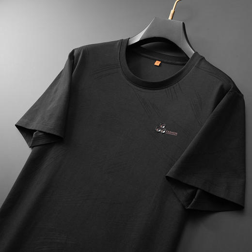 【DDP】大依优型大码男装夏季圆领短袖T恤棉质运动休闲百搭上衣男士半袖 商品图2