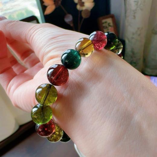 9.9mm老矿碧玺手串 商品图3