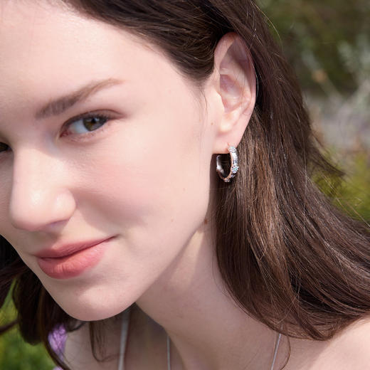 ARSIS 丨 繁绮系列 繁花风影小耳圈 商品图2