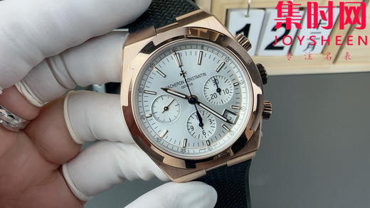 江诗丹顿 Overseas 8F纵横四海计时系列5500V 5520V 男士腕表 表径42.5mm 升级版V3版 搭载7750改Cal.5200自动上链机械机芯 商品图1