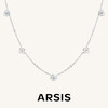 ARSIS 丨 繁绮系列 繁花锁骨链 商品缩略图0