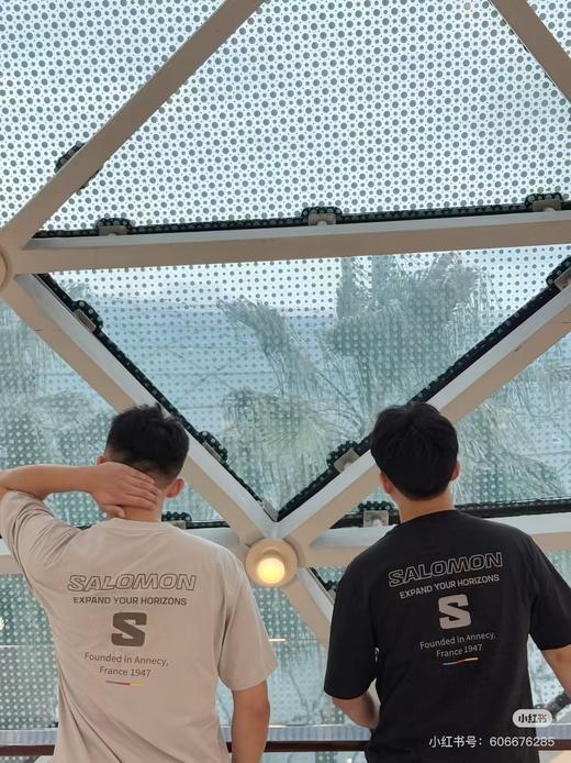 萨罗蒙 户外男款夏潮流速干短袖T恤Z-15897 商品图6