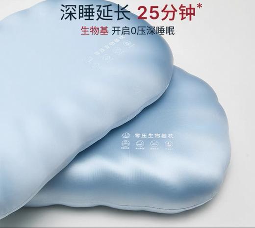 深！睡！救！星！【京帝 零压贝壳记忆枕】仿生工学分区 全新升级生物基记忆棉（纯到可种豆芽） 深睡延长* 零压慢回弹 悬浮睡感 贴合头部 亲肤丝滑 凉感缎面 #M663 商品图3