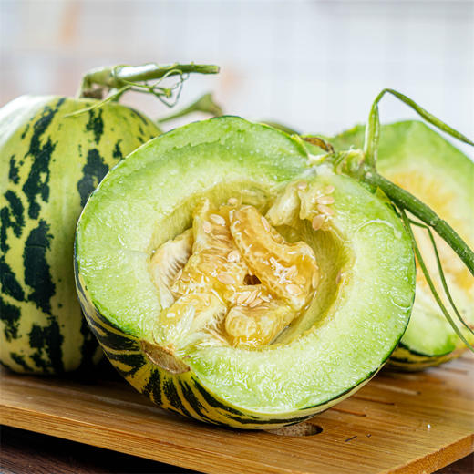 【花美人蜜瓜甜瓜】肉厚细腻，脆甜多汁， 商品图2