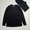 日本正品 montbell 25新款户外运动休闲保暖男款圆领长袖打底衫，
黑色/灰色 S-XXL 商品缩略图11