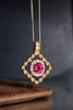0.97克拉红宝石吊坠 商品缩略图3