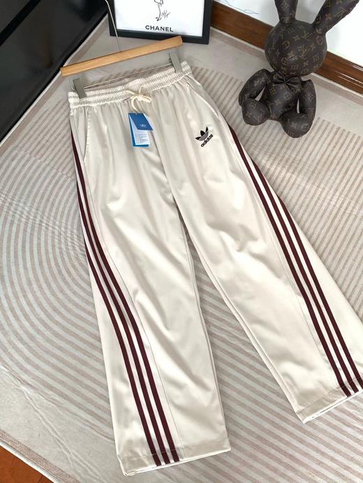 F032557百搭直筒阔腿裤型显瘦百搭休闲长裤条纹运动裤 商品图12