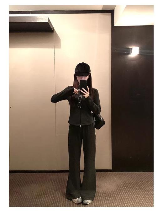 LU*同款平替 立领卫衣+直筒卫裤套装 商品图1