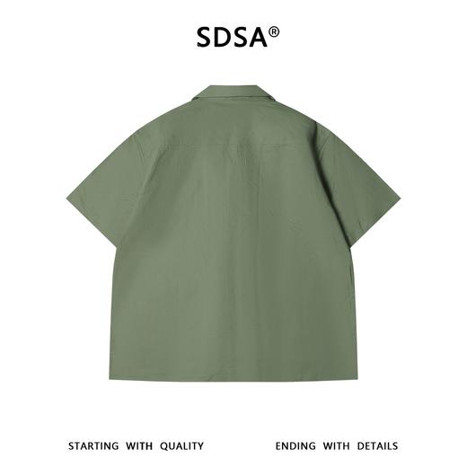 46736SDSA男装2026新款高贵轻奢夏日度假风椰树设计短袖衬衫百搭上衣 商品图5