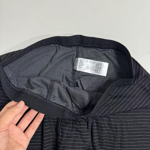 日本正品 montbell 25新款户外运动休闲保暖男款圆领长袖打底衫，
黑色/灰色 S-XXL 商品图13