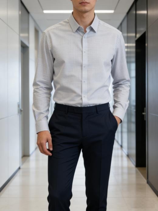 G2000男装SS26商场新款【免烫防皱/速干】衬衫61122022 商品图0