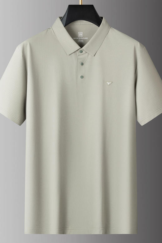 【DPS】大依优型大码男装夏季翻领polo衫短袖冰丝凉爽透气短袖上衣 商品图5